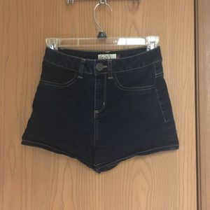 High rise shorts